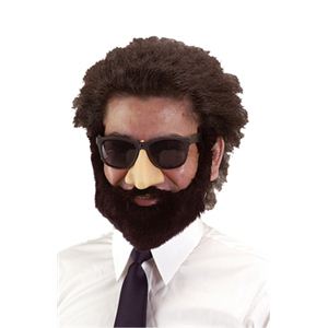 【パーティーグッズ】黒ヒゲ外人さん