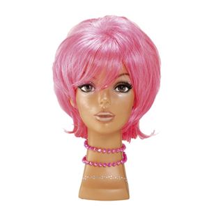 【パーティーグッズ】60'sショート （パールピンク）