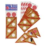 【パーティーグッズ】金の三角くじ