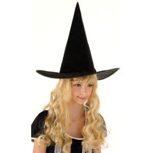 【パーティーグッズ】ウィッグハットウェーブ ゴールド