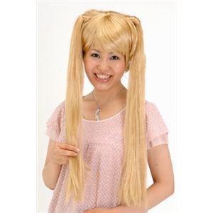 【パーティーグッズ】ツインテール （ゴールド）