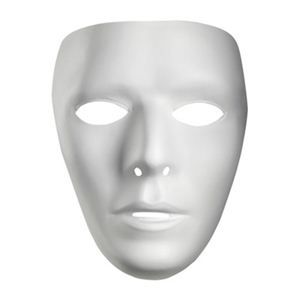 【コスプレ】 disguise Maks Essential／Masquerade ／ Blank Male Mask O／S ブランクマスク - 拡大画像