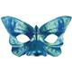 【コスプレ】 disguise Maks Essential／Masquerade ／ Butterfly Iridescent Eye Mask O／Sバタフライ アイマスク - 縮小画像1