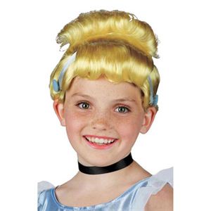 【コスプレ】 disguise Cinderella Cinderella Child Dress-Up Wig シンデレラ （キッズ・子供用） ウィッグ - 拡大画像