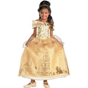 【コスプレ】 disguise Beauty ＆ The Beast ／ Storybook Belle Prestige 美女と野獣 （キッズ・子供用） - 拡大画像