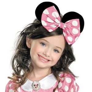 disguise Micky Mouse ／ Minnie Mouse Glow Bow O／S ミニーマウス グローボー