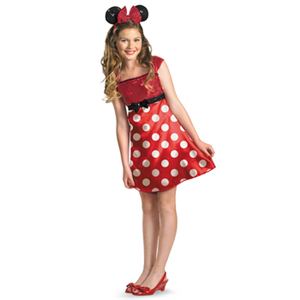【コスプレ】 disguise Micky Mouse ／ Red Minnie Tween レッド ミニー ティーン - 拡大画像