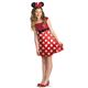 【コスプレ】 disguise Micky Mouse ／ Red Minnie Tween レッド ミニー ティーン - 縮小画像1