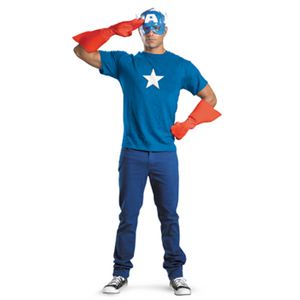 【コスプレ】 disguise Licensed Accessory Kit ／ Captain America Kit O／S キャプテンアメリカ - 拡大画像