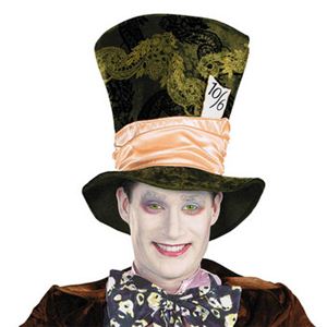 【コスプレ】 disguise Alice In Wonderland Movie ／ Mad Hatter Movie Hat O／S アリスインワンダーランド マッド・ハッター ハット - 拡大画像