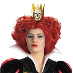 【赤の女王 ウィッグ】 disguise Alice In Wonderland Movie ／ Red Queen Wig O／S アリスインワンダーランド 赤の女王