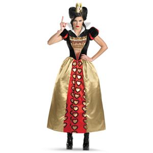 【コスプレ】 disguise Alice In Wonderland Movie ／ Red Queen Classic Adult 8-10 アリスインワンダーランド 赤の女王 - 拡大画像