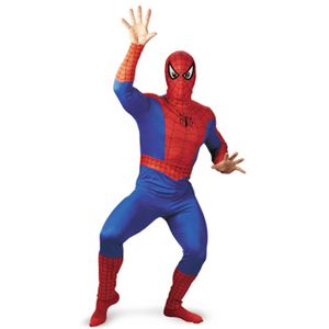 【コスプレ】 disguise Classic Spiderman ／ Spiderman Adult 42-46 スパイダーマン - 拡大画像
