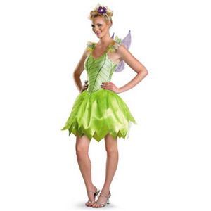 【コスプレ】 disguise Fairies ／ Tinkerbell Rainbow Deluxe Adult 12-14 ティンカーベル - 拡大画像