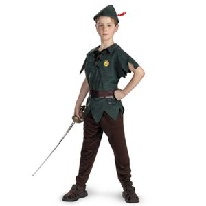 【コスプレ】 disguise Peter Pan ／ Peter Pan Classic ピーターパン （キッズ・子供用） - 拡大画像
