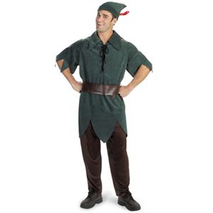 【コスプレ】 disguise Peter Pan ／ Peter Pan Classic Adult ピーターパン - 拡大画像