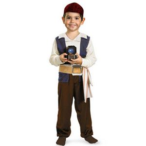 【コスプレ】 disguise Pirate Of The Caribbean ／ Jack Sparrow Toddler パイレーツ・オブ・カリビアン ジャックスパロウ キッズ・子供用 - 拡大画像