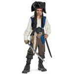 【コスプレ】 disguise Pirate Of The Caribbean ／ Captain Jack Sparrow Deluxe Child 7-8 パイレーツ・オブ・カリビアン ジャックスパロウ