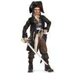 【コスプレ】 disguise Pirate Of The Caribbean ／ Captain Jack Sparrow Prestige Premium Child パイレーツ・オブ・カリビアン ジャックスパロウ キッズ・子供用