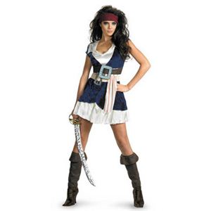 【コスプレ】 disguise Pirate Of The Caribbean ／ Jack Sparrow Sassy パイレーツ・オブ・カリビアン ジャックスパロウ - 拡大画像