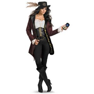 【コスプレ】 disguise Pirate Of The Caribbean ／ Angelica Prestige Adult 8-10 パイレーツ・オブ・カリビアン アンジェリカ - 拡大画像