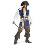 【コスプレ】 disguise Pirate Of The Caribbean ／ Captain Jack Sparrow Deluxe パイレーツ・オブ・カリビアン ジャックスパロウ