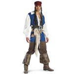 【コスプレ】 disguise Pirate Of The Caribbean ／ Captain Jack Sparrow Classic Teen 38-40 パイレーツ・オブ・カリビアン ジャックスパロウ