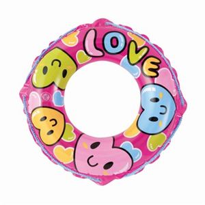 【ビーチグッズ】浮輪50cm ハートビーンズ