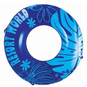【ビーチグッズ】浮輪120cm リゾートビックブルー