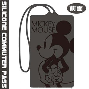 ディズニー シリコンパスケース ミッキーマウス
