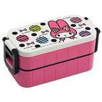 レディース2段ランチボックス リボン