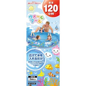 【ビーチグッズ】ウォールプール 120cmの写真2