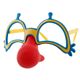 【コスプレ】elope Clown Nose Glasses （メガネ） - 縮小画像1