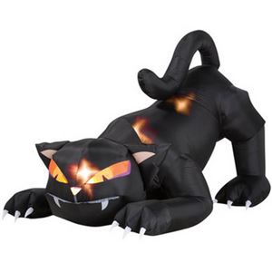 23623G Animated Airblown Black Cat ブラックキャット - 拡大画像