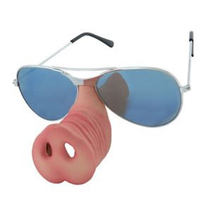 elopeおもしろ鼻メガネ Doughnut Mcpiggly