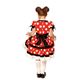 【コスプレ】 RUBIE'S（ルービーズ） 95075M Gothic Costume Child Minnie Red M ゴシックミニー レッド - 縮小画像2