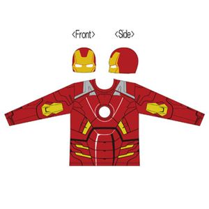 【コスプレ】 RUBIE'S（ルービーズ） 95068 IRON MAN Costume Kit 長袖 アイアンマン - 拡大画像