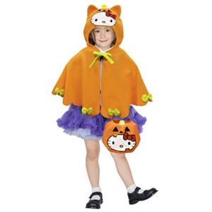 RUBIE'S（ルービーズ） 95048 Hello Kitty Cape Pumpkin ハローキティケープ パンプキン