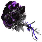 RUBIE'S（ルービーズ） 95154 Gothic Bouquet Purple 6pcs