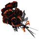 RUBIE'S（ルービーズ） 95155 Gothic Bouquet Orange 6pcs - 縮小画像1