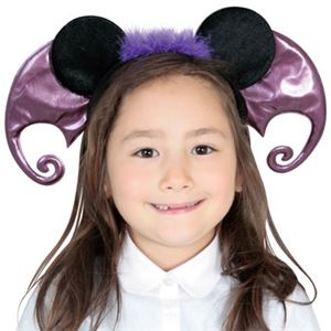 【コスプレ】 RUBIE'S（ルービーズ） 95038 Disney Headband Mickey Bat コウモリ ミッキー - 拡大画像