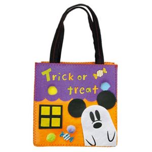RUBIE'S（ルービーズ） 95031 Disney Halloween Felt Bag Ghost ハロウィンバッグ ゴーストミッキー - 拡大画像