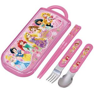 ディズニープリンセス 食洗機対応スライド式トリオセット