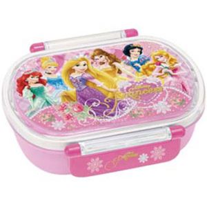 ディズニープリンセス 食洗機対応タイトランチボックス小判