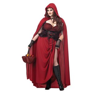 【コスプレ】DARK RED RIDING HOOD ／ PLUS XL 大人用（XL）