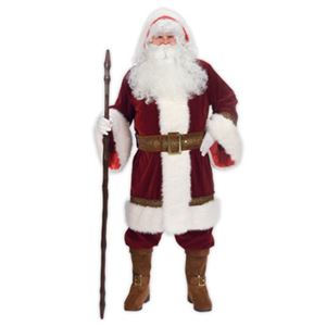 【コスプレ】Old Time Santa Hooded Robe Set 大人用（Std） - 拡大画像