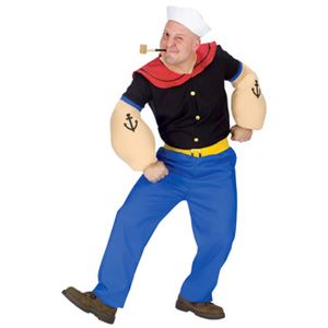 【コスプレ】Popeye Costume ADULT 大人用