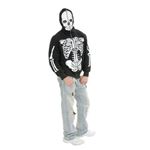 【コスプレ】MEN'S SKELETON SWEATSHIRT HOODIE S 大人用（S）