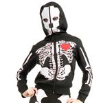 【コスプレ】SKELETON HEART HOODIE S （S）