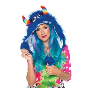 【コスプレ】Big Bloo furry monster hood